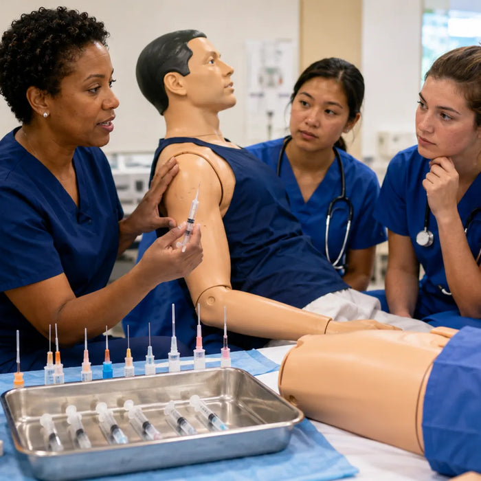 How to Teach Needle Length Selection for IM Injections Based on Patient Type