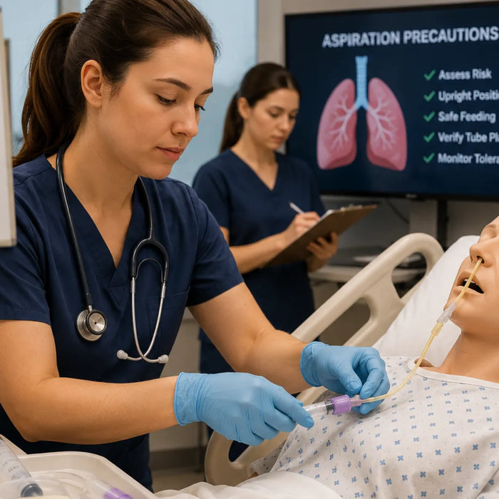 Aspiration Precautions in Nursing Simulation: How to Teach Safe Feeding and Tube Care