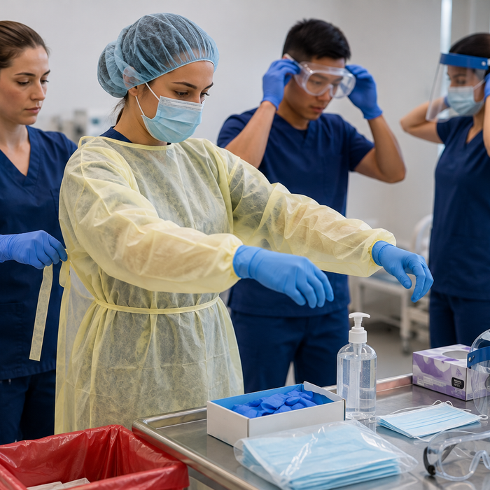 Infection Control Training: Teaching PPE Donning and Doffing the Right Way