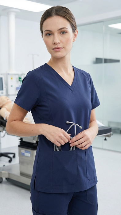 Pristine Medical Scrubs Set