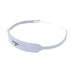 A light-blue fabric headband rests on a white background. The headband is labeled "dynarex M".