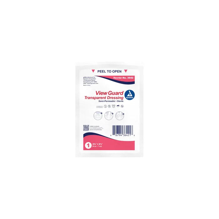 Dynarex View Guard Transparent Dressing, Sterile — Pristine Medical