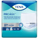 A package of TENA PROskin Fully Breathable Underwear, showing an image of the underwear, is displayed. The package highlights "EXTRA" absorbency and a 3x dry, soft, secure protection. ConfioAir™ 100% breathability is also noted.