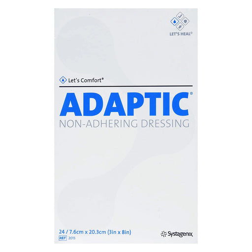 A book cover displays the word "ADAPTIC" in large blue letters, suggesting a title or brand name. The background is primarily white.