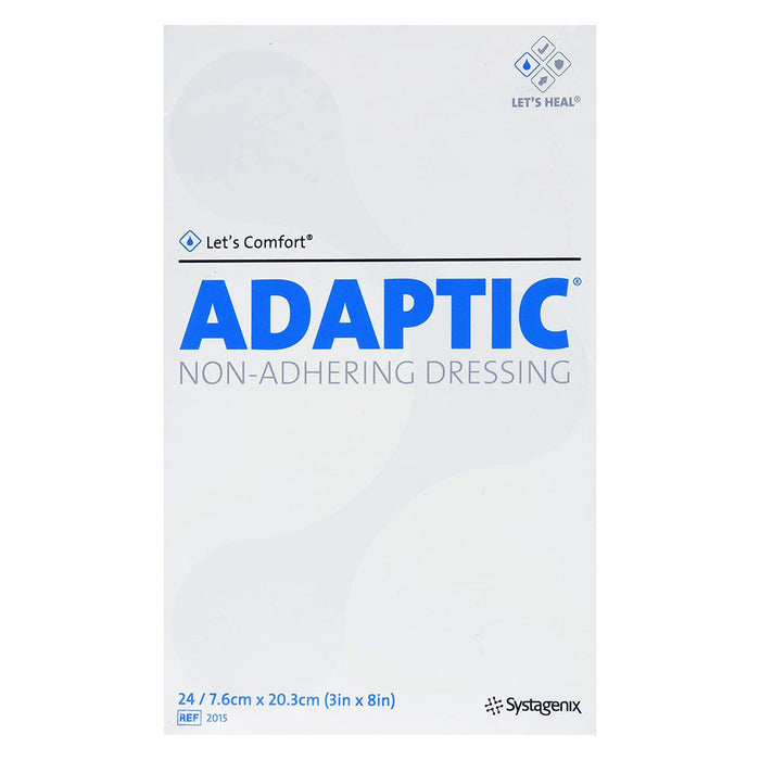 A book cover displays the word "ADAPTIC" in large blue letters, suggesting a title or brand name. The background is primarily white.