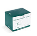 A box of BD PrecisionGlide needles sits on a surface. The box is green and contains 100 sterile, single-use needles, size 23G x 1 (0.6mm x 25mm), reference number 305145.