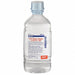 A Baxter 0.9% Sodium Chloride Irrigation, USP bottle contains 1000 mL of solution; it is intended for irrigation only.