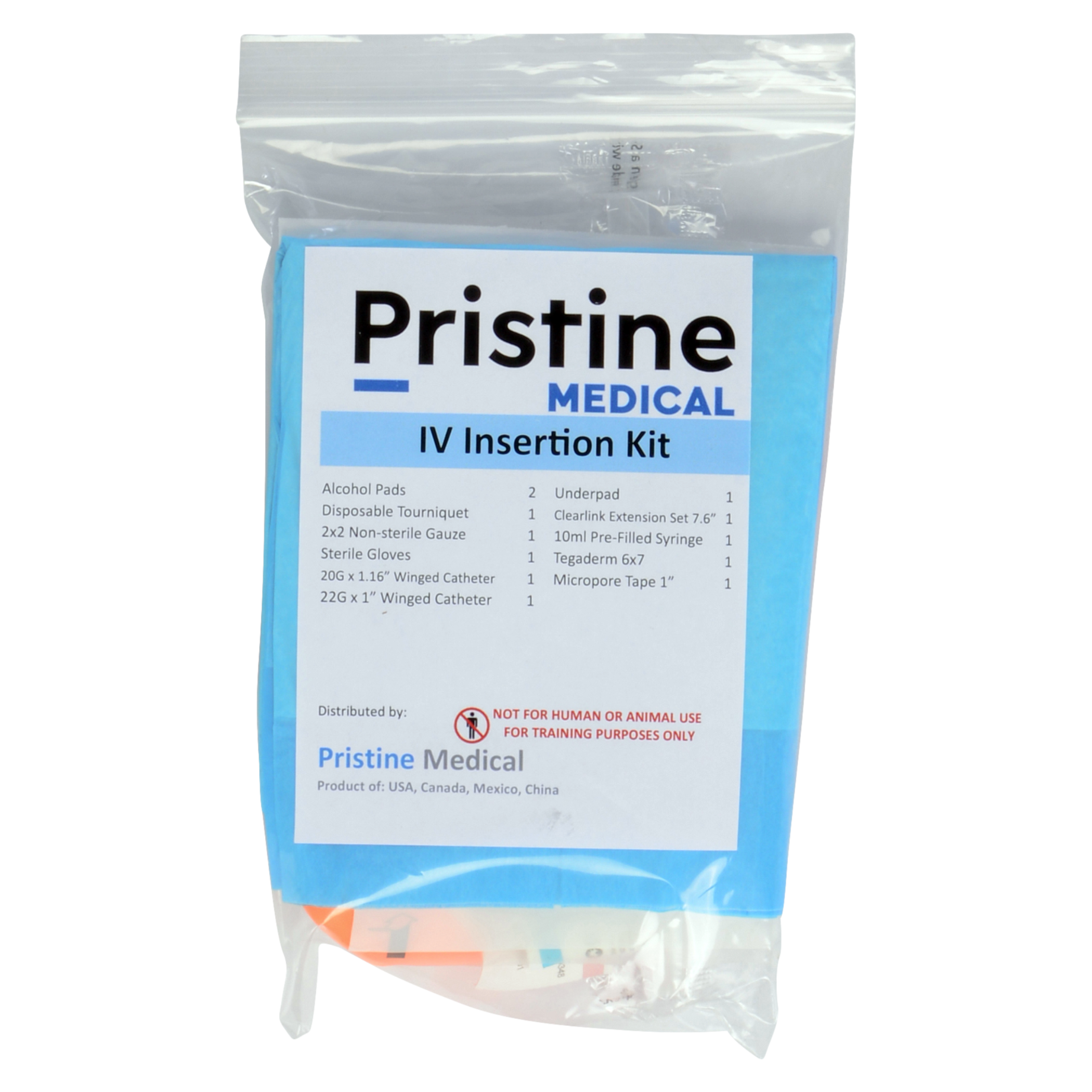 IV Insertion Kit for Hands-on Practice – Pristine Medical