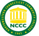 A yellow building icon is displayed within a green circular emblem reading "NORTHWESTERN CONNECTICUT COMMUNITY COLLEGE" and "1965".