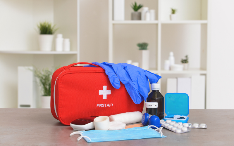 What training scenarios are covered by our pre-designed nursing kits?