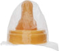 A Similac slow-flow nipple and ring are packaged for single use, enclosed in a paper wrapper with warnings against reuse and use as a pacifier.