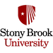 A red shield-shaped logo, featuring a white star and radiating lines, sits above the word "University" in a maroon font against a black background.