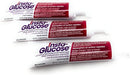 Three tubes of Insta-Glucose gel lie slightly overlapping on a white background. The tubes are predominantly white with purple and red text and graphics.