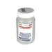 A 100 mL bottle of sterile USP Normal Saline (0.9% Sodium Chloride) sits on a white background. The label provides indications, cautions, and manufacturer information.