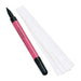 A pink Derm-a-surg-mark all-purpose surgical marker rests next to folded white paper.