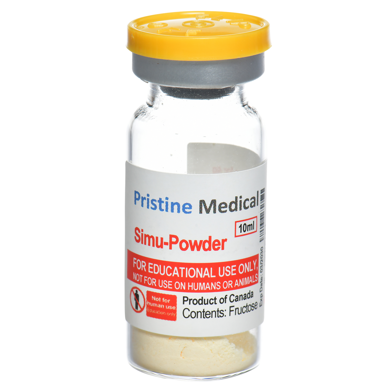 Simulated Vials and Ampules